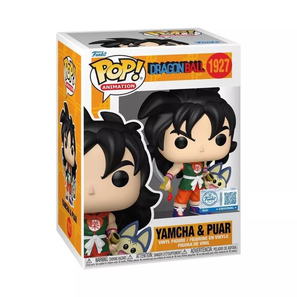 Funko Pop Animation Dragonball Yamcha & Puar Dual Vinyl Figure #1927 - Picture 4 of 7